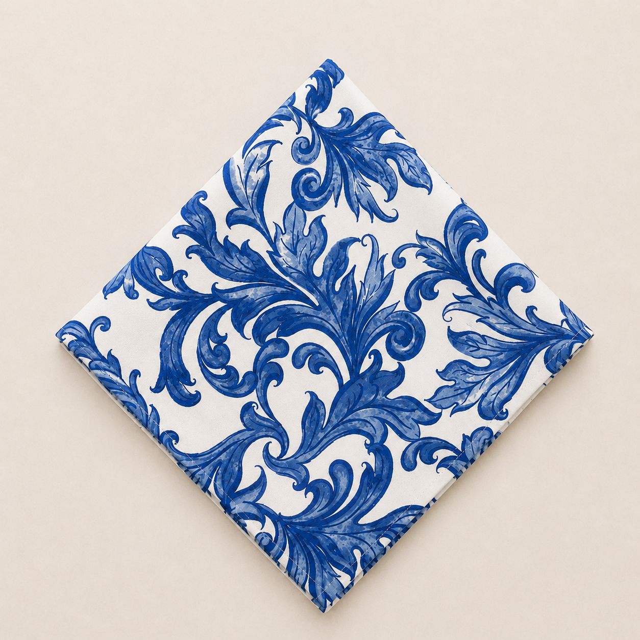 servilleta-de-buffet-estampada-azul-blanca