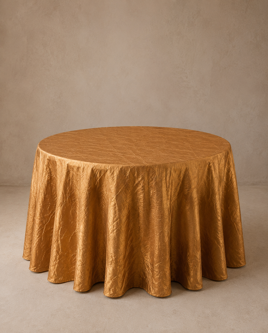 mantel-redondo-de-60-ocre-corrugado