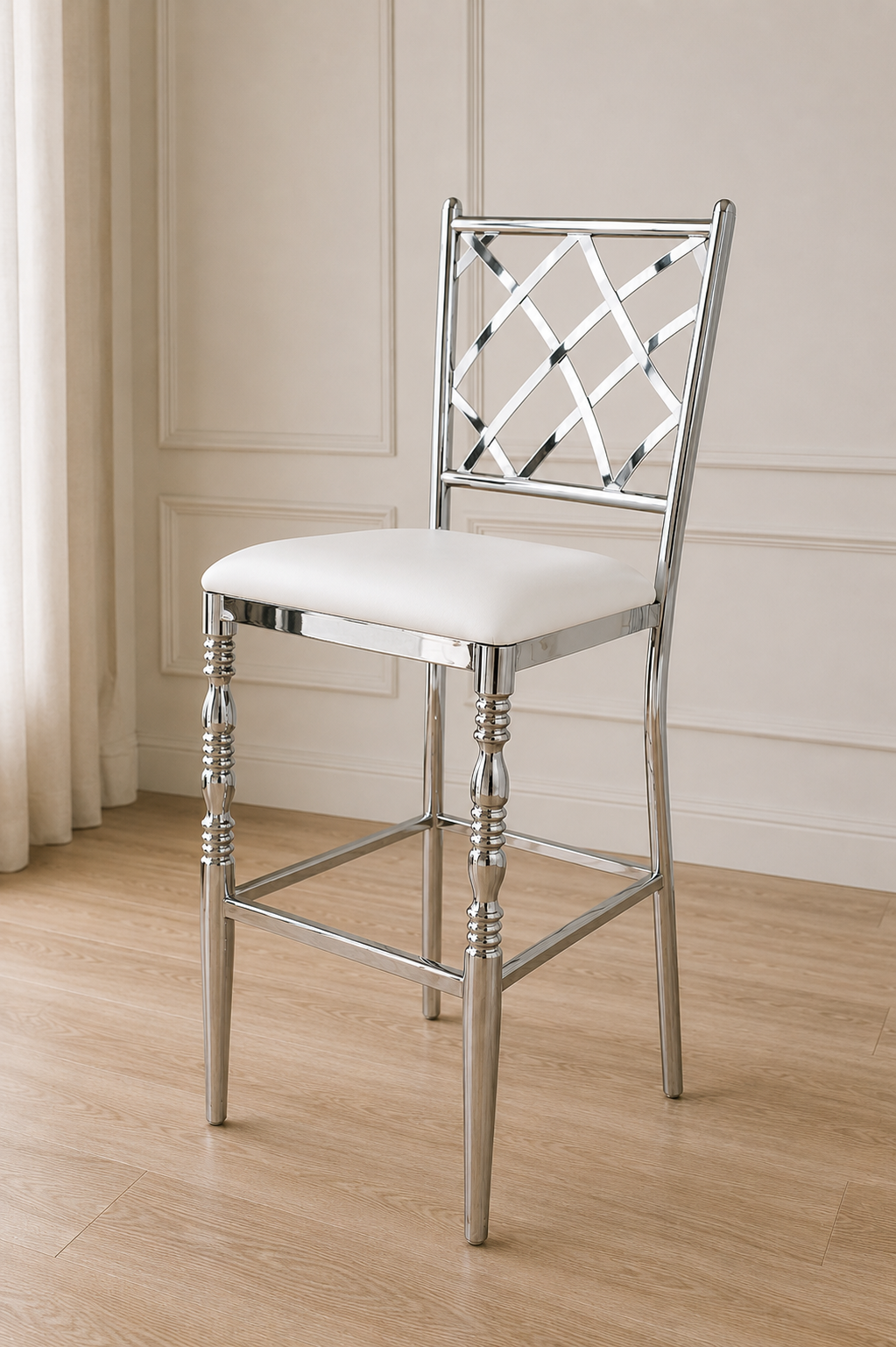 silla-coctelera-silver-chrome-cromada