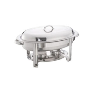 CHAFING DISH - ACERO INOX. - OVALADO