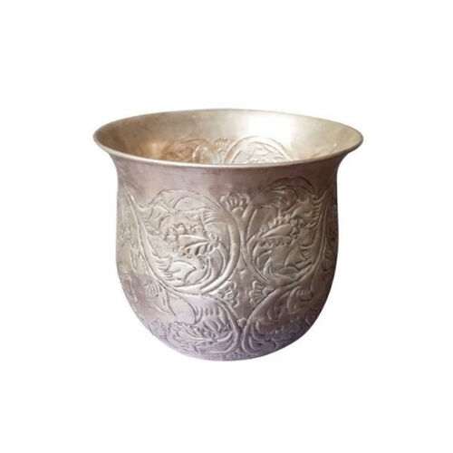 base-floral-puter-champanera-pequena