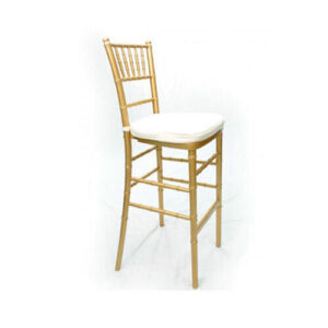 SILLA COCTELERA TIFFANY - DORADA