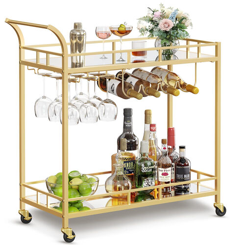 carrito-para-bar-dorado