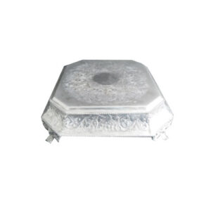 BASE PARA DULCE - SILVER PLATE - CUADRADA