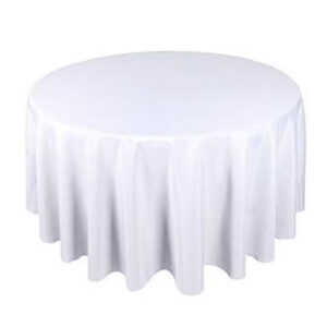 MANTEL REDONDO DE 60" - BLANCO (FOUR WAY)