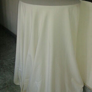 MANTEL REDONDO DE 60" - IVORY