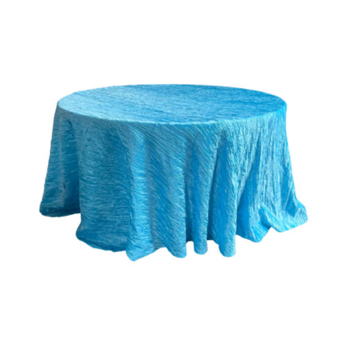 mantel-redondo-de-60-turquesa-corrugado