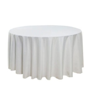 MANTEL REDONDO DE 66" - BLANCO