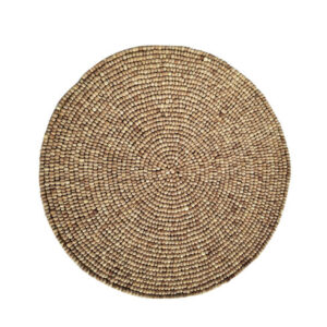 PORTA PLATO - PERLITAS DE MADERA