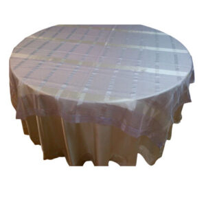 SOBREMANTEL - ORGANZA - LILA / PLATEADO