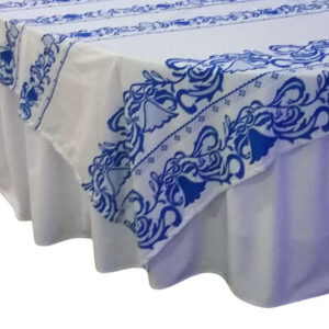 SOBREMANTEL - POLLERA - AZUL