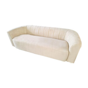 SOFA MODELO SUEDE - CREMA