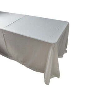 MANTEL RECTANGULAR LARGO - NEGRO (CORRUGADO)