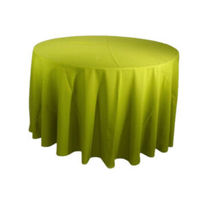 MANTEL REDONDO DE 60" - VERDE LIMON