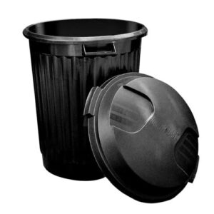 BASURERO - 55 GALONES - NEGRO