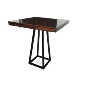 MESA COCTELERA BAJA - MADERA / HIERRO